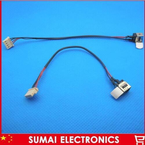 2pcs/lot laptop DC Power Cable for TOSHIBA SATELLITE E300 E305 etcDC Jack With Cable