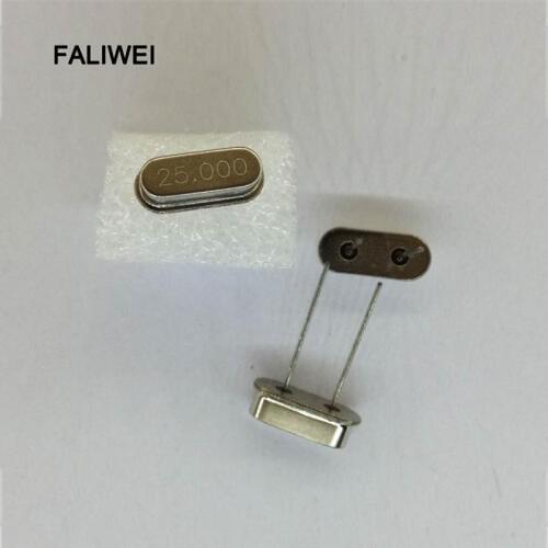 20 PCS/LOT 25 MHz HC - 49S 25.000 MHz crystal oscillator good quality