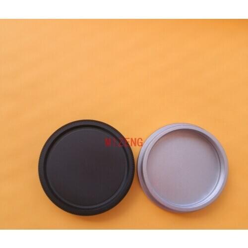 M37*0.75mm 37mm m37 metal Rear Lens Cap/Cover dust protector for 37 mm camera cctv movie lens black silver