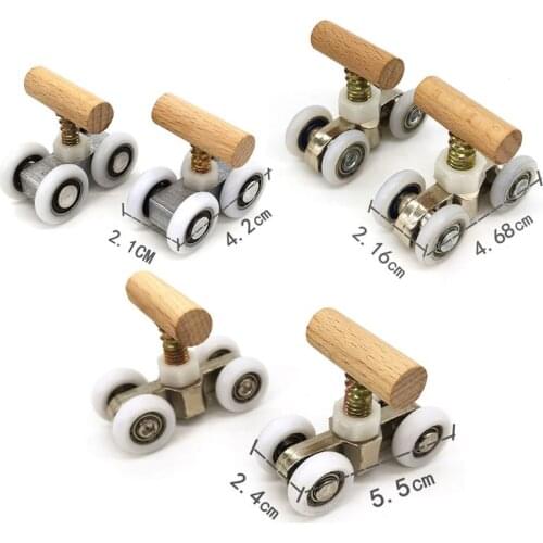 13MA 2 Pcs Parrot Trick Tabletop Mini Roller Ice Skates for Small Medium Parrots Bird Intelligence Training Puzzle Toys Wooden