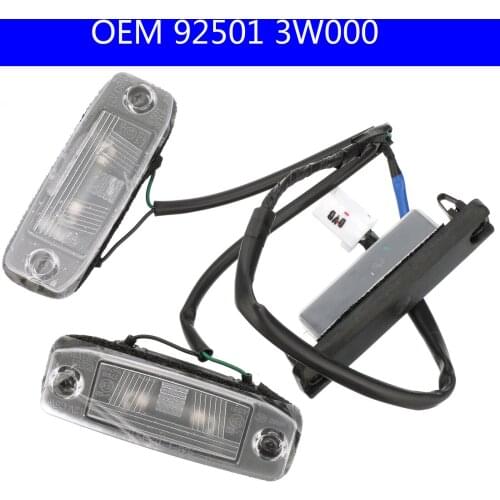 License plate Modules Lamp Assy Fits FOR Kia Sportage 2011-2015 OEM 925013W000 License Plate Light