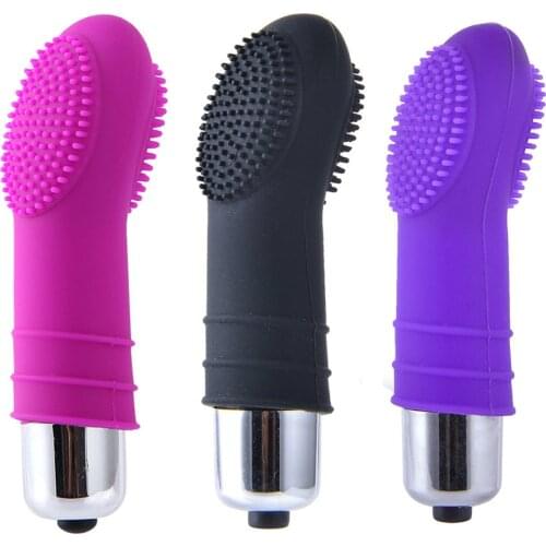 Powerful G Spot Bullet Vibrator Silicone Particles Clitoris Stimulator Vagina Massage Sex Toy for Women Maturbator Adult Product
