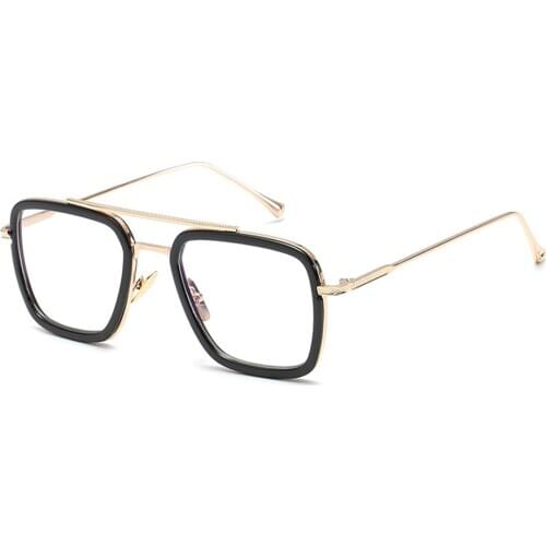 Alloy Double Bridge Rectangle Men Reading Glasses +0.75 +1 +1.25 +1.5 +1.75 +2 +2.25 +2.5 +2.75 +3 +3.25 +3.5 +3.75 +4 To +6