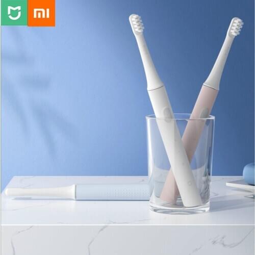 Original Xiaomi Mijia T100 Mi Smart Electric Toothbrush 30 Day Last Machine 46g Two-speed Cleaning Mode Xiomi MI HOME Toothbrush