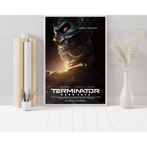 Terminator Dark Fate Movie Poster Wall Painting Home Decoration ( No Frame )