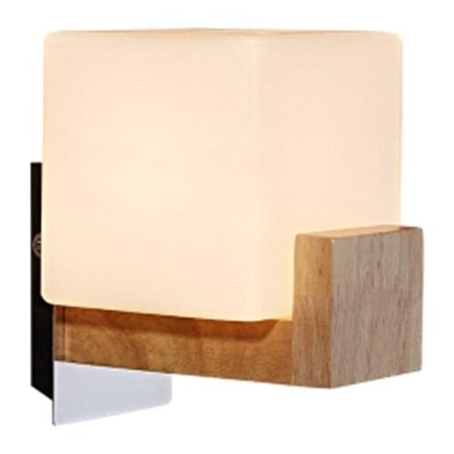 Nordic postmodern design sconces light Simple strip glass modern wall lamp Ins wind blue white gray glass wall lights for home