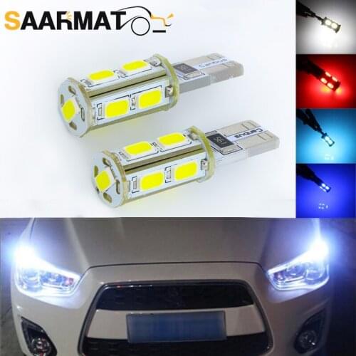 2 T10 LED Bulb The width light Read Light For Mitsubishi Pajero Sport ASX L200 L300 L400 Space Wagon Star Lancer Sigma Outlander
