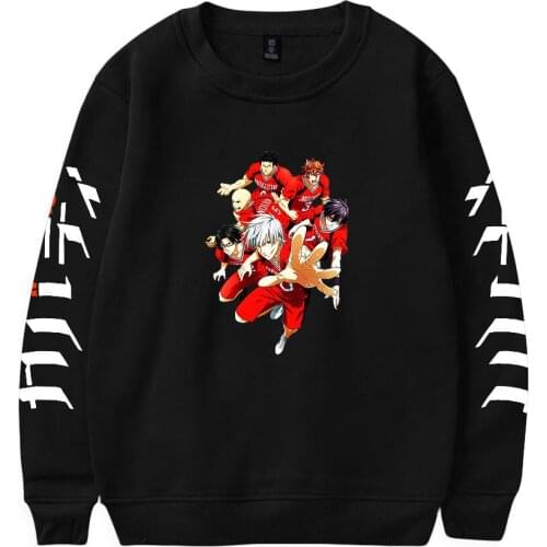 Burning Kabaddi O-Neck Sweatshirt Unisex Print Tracksuit Women/Mens Outwear Harajuku Streetwear Anime Clothes Casual pullover
