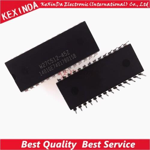 W27C512-45Z W27C512-45 W27C512 DIP-28 IC 50pcs/lot Free shipping