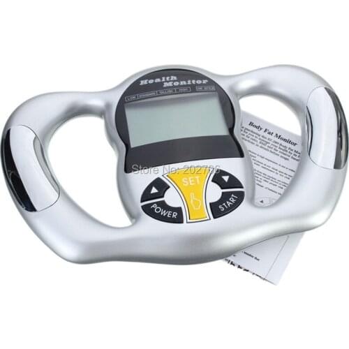 LCD Portable Digital Handheld Body Mass Index BMI Meter Health Fat Analyzer Monitor New Arrival Mini Digital