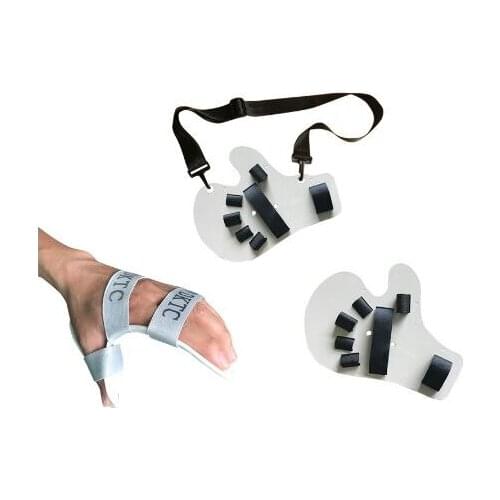 1 pcs Points fingerboard stroke hemiplegia rehabilitation training fingers bend orthotics hand fixed splint for adult children