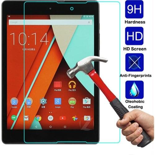 2PCS High aluminum Tempered Glass 9H Explosion Proof Protective Film Screen Protector for Google Nexus 9 8.9 inch tablet