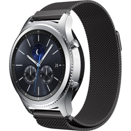 20mm/22mm New Arrived Milanese loop Watch Band S2 S3 Strap Stainless Steel Band For Samsung gear s3 smart watch Magnetic Release