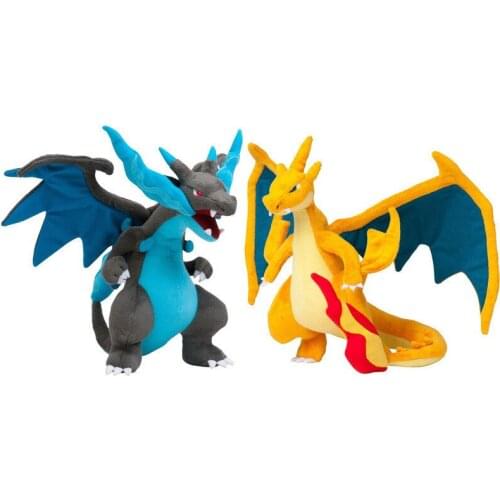 2020 TAKARA TOMY Pokemon Dolls Mega Charizard X Mega Evolution Peluche Animal Stuffed Plush Toys Christmas Gifts For Children