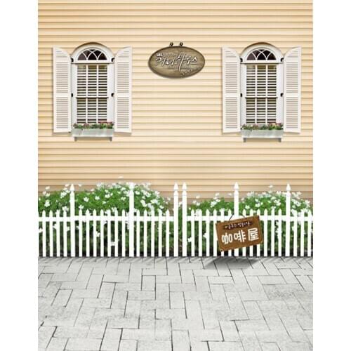 5x7ft Brick Floor House Coffee Store Photography Backdrops Photo Props Studio Background