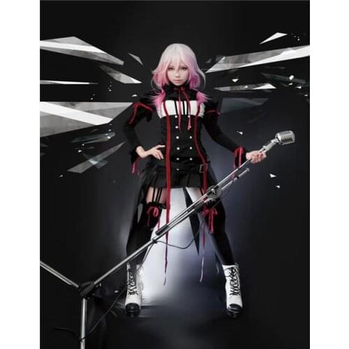 Anime Guilty Crown Yuzuriha Inori Cosplay Costume THE EMPIRE OF CORPSES for Halloween Carnival Party Events cosplay performance