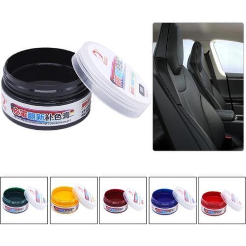 Car Leather Recoloring Balm Renew Restore Repair Color To Faded Scratched Leather For Couches Car Seats Clothing Purses