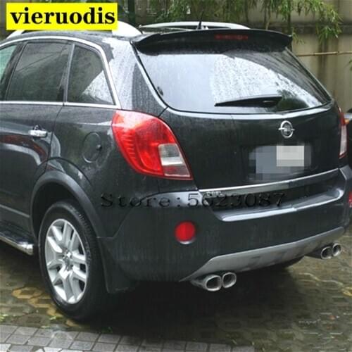Car Styling ABS Plastic Unpainted Primer Rear Trunk Boot Wing Lip Spoiler Auto Part For Opel Antara Spoiler 2008-2014