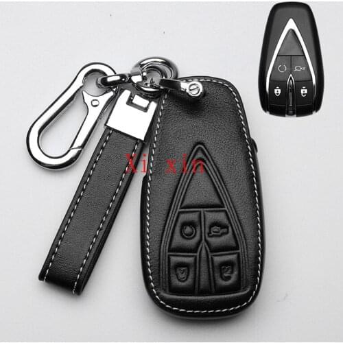 For Changan cs75 cs55 Eado cs35 plus buckle cs15 Yuexiang v7 cs85 car unit leather special car key cover remote protective shell