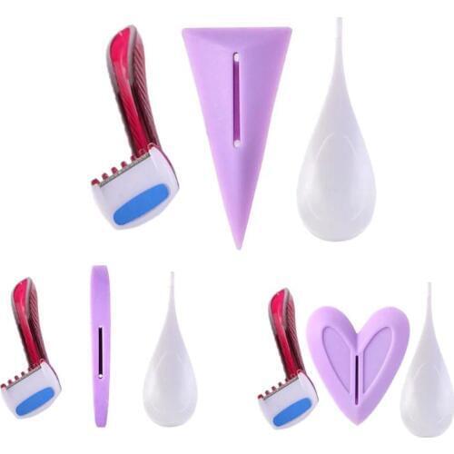 New Women Bikini Dedicated Privates Shaving Stencil Sexy Female Pubic Hair Razor Intimate Shaping Tool Dropshipping