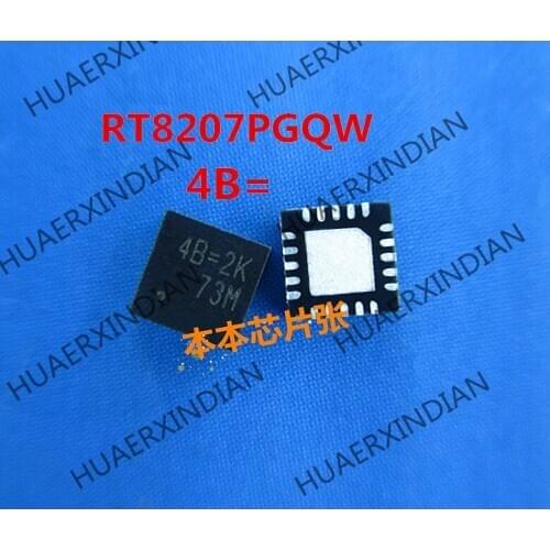 New RT8207PGQW RT8207P 4B=2B 4B=1L 4B=2K 4B= QFN high quality