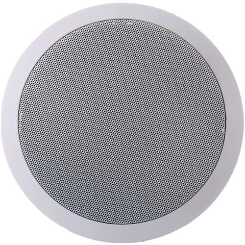 In ceiling speakers 6.5 inch home surround sound speakers 10w in wall mount roof speaker white round built in wall speakers