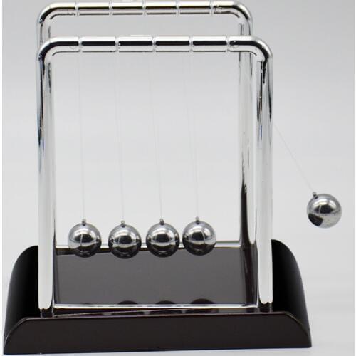 Physics Science Energy Conservation Laws Pendulum Desk Toy Cradle Balance Balls Experiment Apparatus
