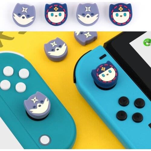 Thumb Stick Cap Joystick Protective Cover For Nintendo Monster Hunter RISE Switch NS Lite Joy-con Controller Thumbstick Case