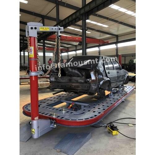 Truck chassis straightening FM-2500S cheap car body frame machine
