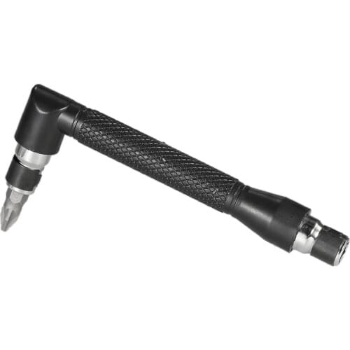 1pcs/2pcs/3pcs L-shaped Angle Head Socket Wrench 1/4 Inch Screwdriver Bits Holder Double-head Screwdriver Manual Screw driver