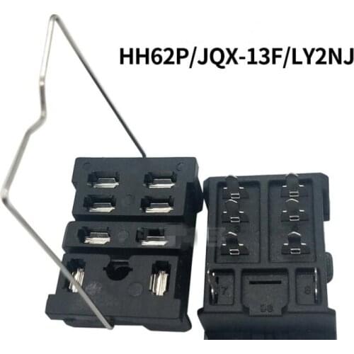 10set LY2 8 pins pcb soldering terminal relay socket