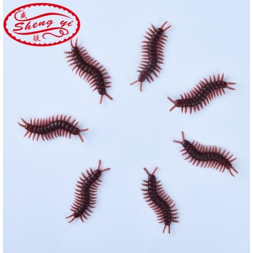 10pcs/lot Simulation Cockroach Scorpion Centipede Trick Tool Prank Toys for April Fools Day Scary Mischief Halloween 5.5*1.8cm