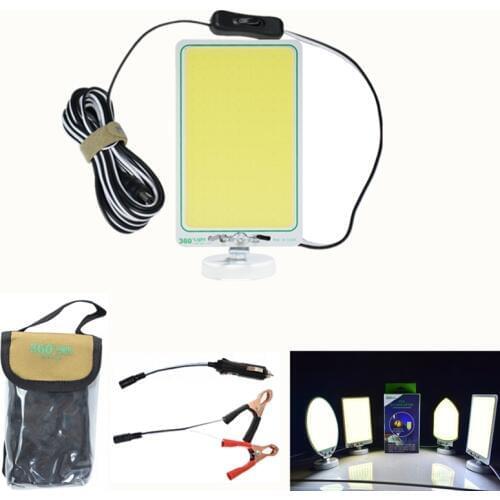 360light COB 12V LED outdoor for Field camping Road trip Party camping lighting telescopic rod light Photographic light