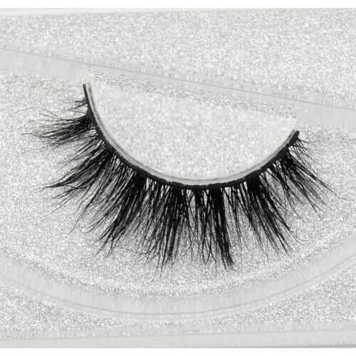 3D Real Mink Lashes Fur False Eyelashes Strip Thick Fake Faux Eye Lashes Makeup Beauty 100% Handmade Glitter Packing D104