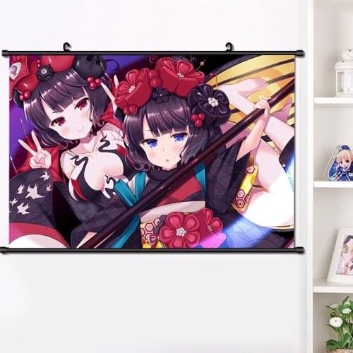 Anime Fate/Grand Order FGO Katsushika Hokusai Wall Scroll Poster Manga Wall Hanging Poster Fashion Home Decoration Art 40*60cm