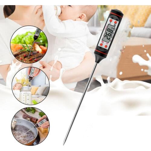 Digital Meat Thermometer Cooking Food Kitchen BBQ Probe Water Milk Oil Liquid Oven Digital Temperaure Sensor Meter Thermocouple