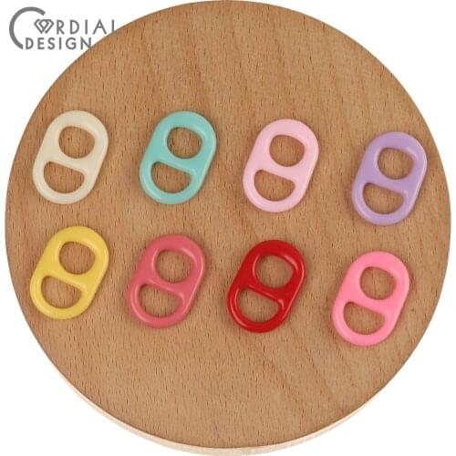 Cordial Design 500Pcs 14*21MM DIY Beads Making/Jewelry Accessories/Hand Made/Solid Acrylic Beads/Jewelry Findings & Components