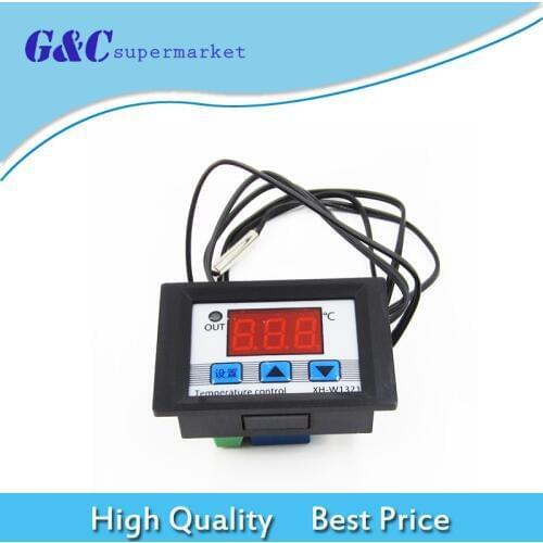 DC 12v Digital LED Temperature Controller 10A Electronic Thermostat Control Switch + Probe diy electronics
