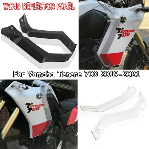 For Yamaha Tenere 700 2019 2020 2021 New Motorcycle TENERE 700 Tenere700 WindScreen Ventilation plate side panels Deflector