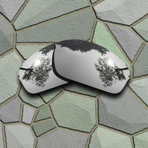 Chrome Sunglasses Polarized Replacement Lenses for Oakley Half Wire 2.0