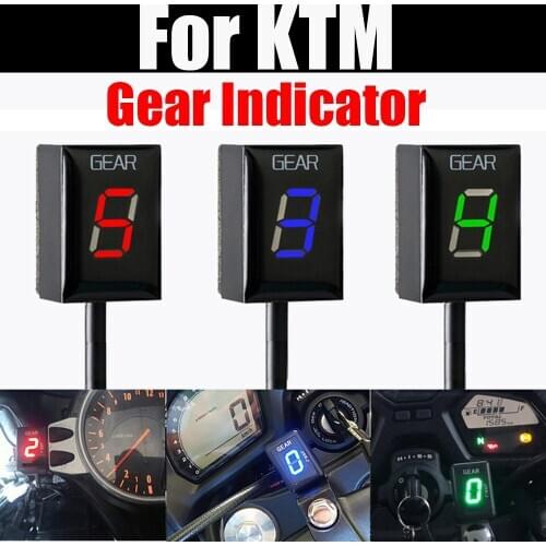 Gear Indicator For KTM 690 Duke 690 Enduro 690 SMC 640 LC4 950 1090 RC8 1090 R 990 ABS Motorcycle 1-6 Speed Gear Display Meter