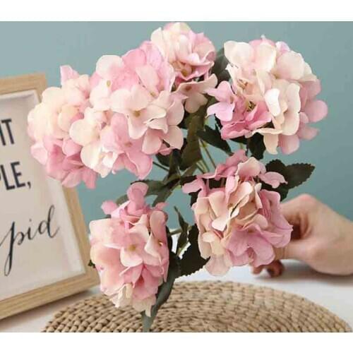 Artificial Flower Bouquet Home Hotel Fake Floral Decor Wedding Party Banquet Decorative Flower
