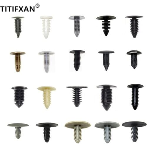 Auto roof cover ceiling trunk lining trim panel plastic fasteners clips set for mirage mitsubishi jeep liberty car snap boards