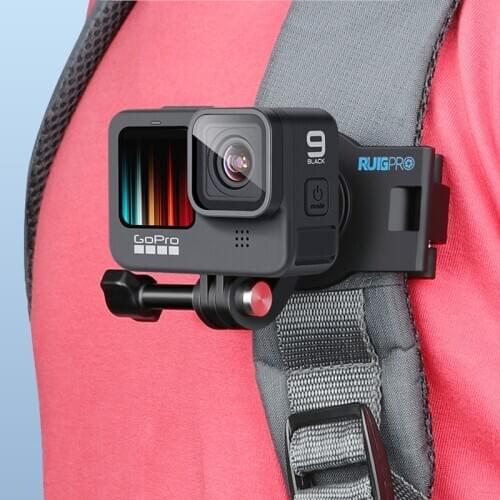Camera Belt Bracket Hanging Clip Suitable for Osmo Pocket Action for Go Pro9 8 Accessories 360 Degree Rotation Backpack Bag Clip