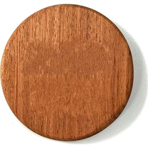 Wholesale Round Shape DIY Wooden Bottle Opener Coaster Blank Fridge Magnet Decoration Beer Bottle Openers Free engrave logo