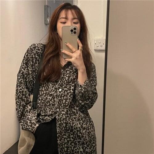 Link Level Love Leopard Blouses