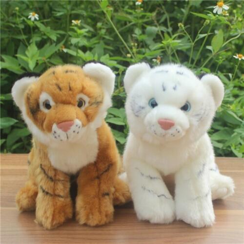 Cute Tiger Doll Plush Animals Toy Simulation White Tiger Toys For Children Gifts Shops
