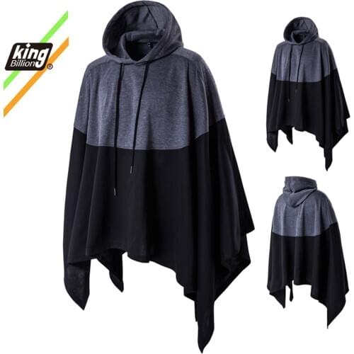 Autumn New Men Hoodies Sweatshirts Casual Long Sleeve Hoodie Men Cloak Assassins Creed Dark Hooded Loose Jacket Coat