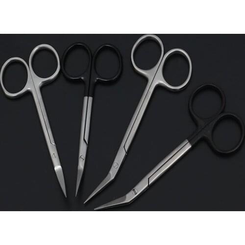 Nose Septum Birds Beak Scissors Wow Mouth Scissors Rhinoplasty Nose Comprehensive Surgical Instruments 45° Bevel Face Scissors