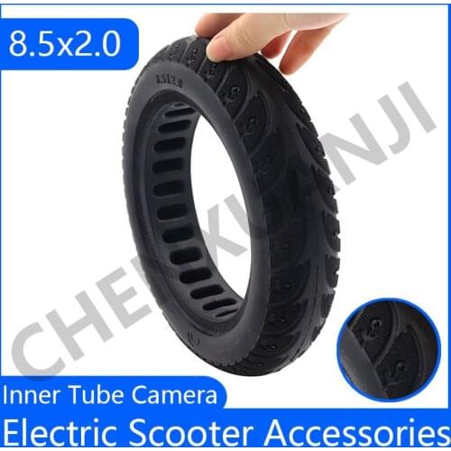 8 Inch 8.5x2.0 Solid Tire for Xiaomi Mijia M365 Electric Scooter Shock Absorber Damping Rubber Solid Tire 8 1/2x2 Tire